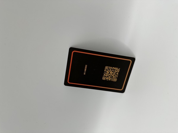 Smart Card · NFC + QR back